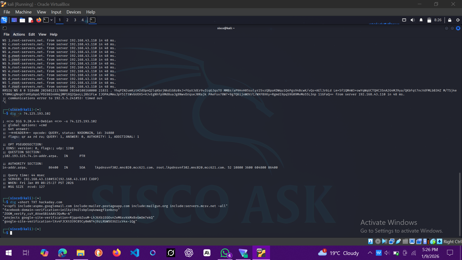 Lab 17 Screenshot